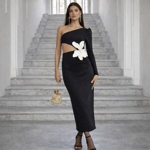 knee length dresses for ladies Classic Wide Leg Lace Pant main image 0